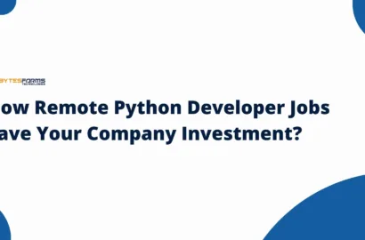 How Remote Python Developer Jobs Save Your Company Investment?