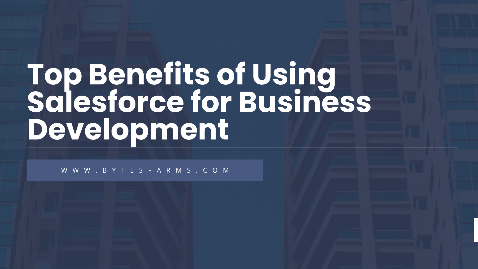 Top Benefits of Using Salesforce for Business Development