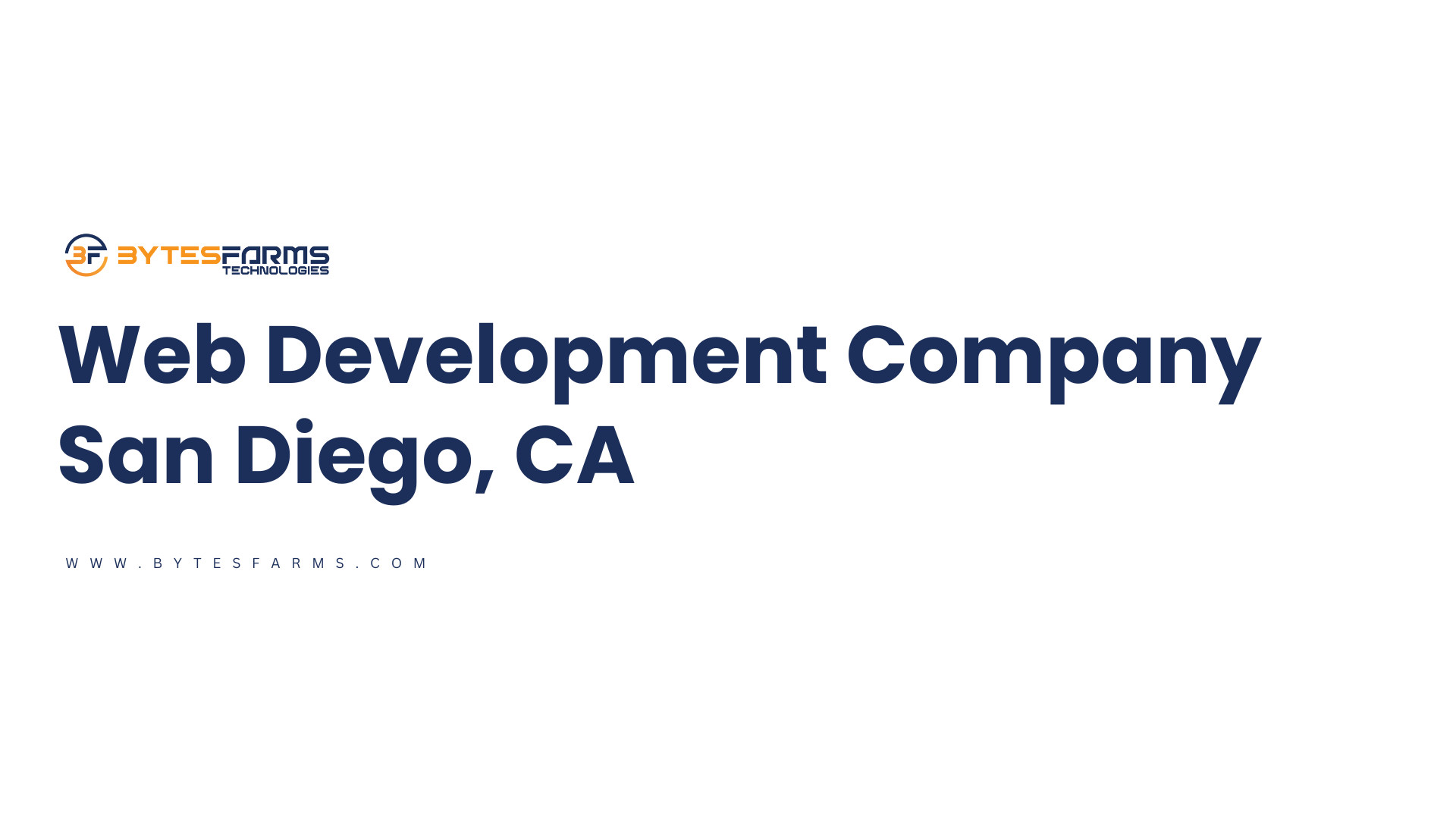 Web Development Company San Diego, CA